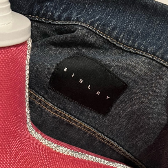 Vintage Look Denim Jacket, by Sisley (S) - Picture 11 of 15